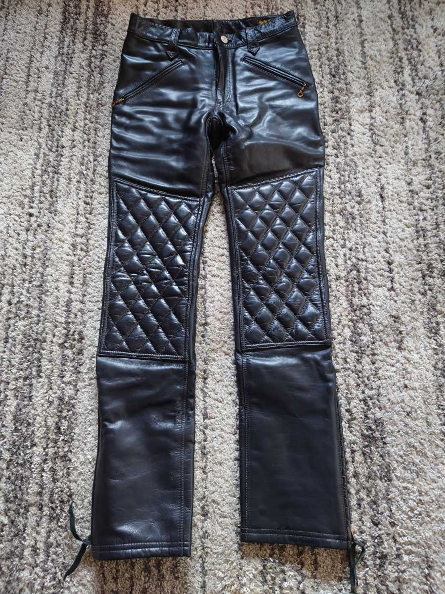 未使用 WEST RIDE COMFORMAX PADD PANTS LEATHER ウエストライド