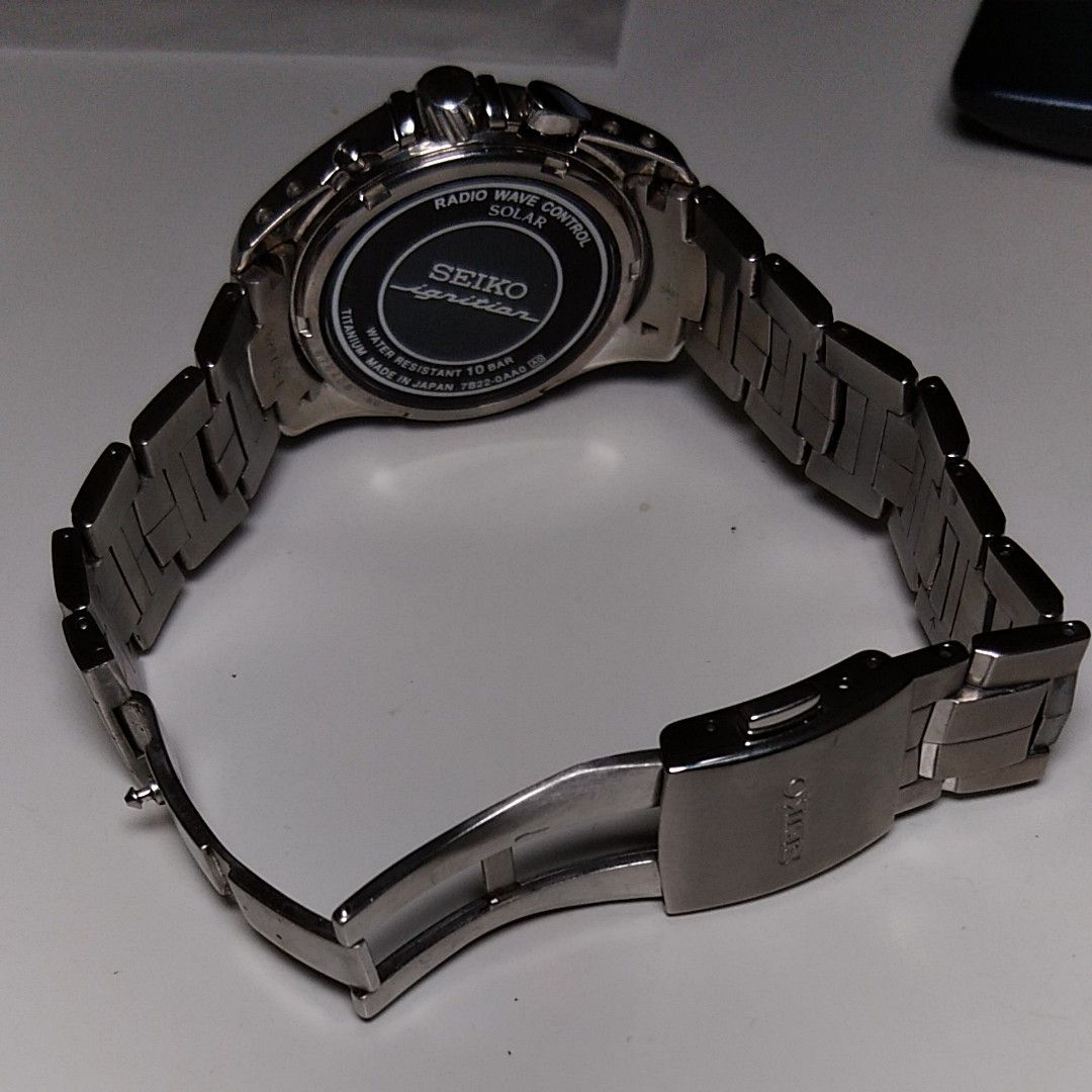 SEIKO セイコー イグニッション ソーラー電波腕時計 7B22-0AA0 SEIKO セイコー イグニッション ソーラー電波腕時計 7B22-0AA0