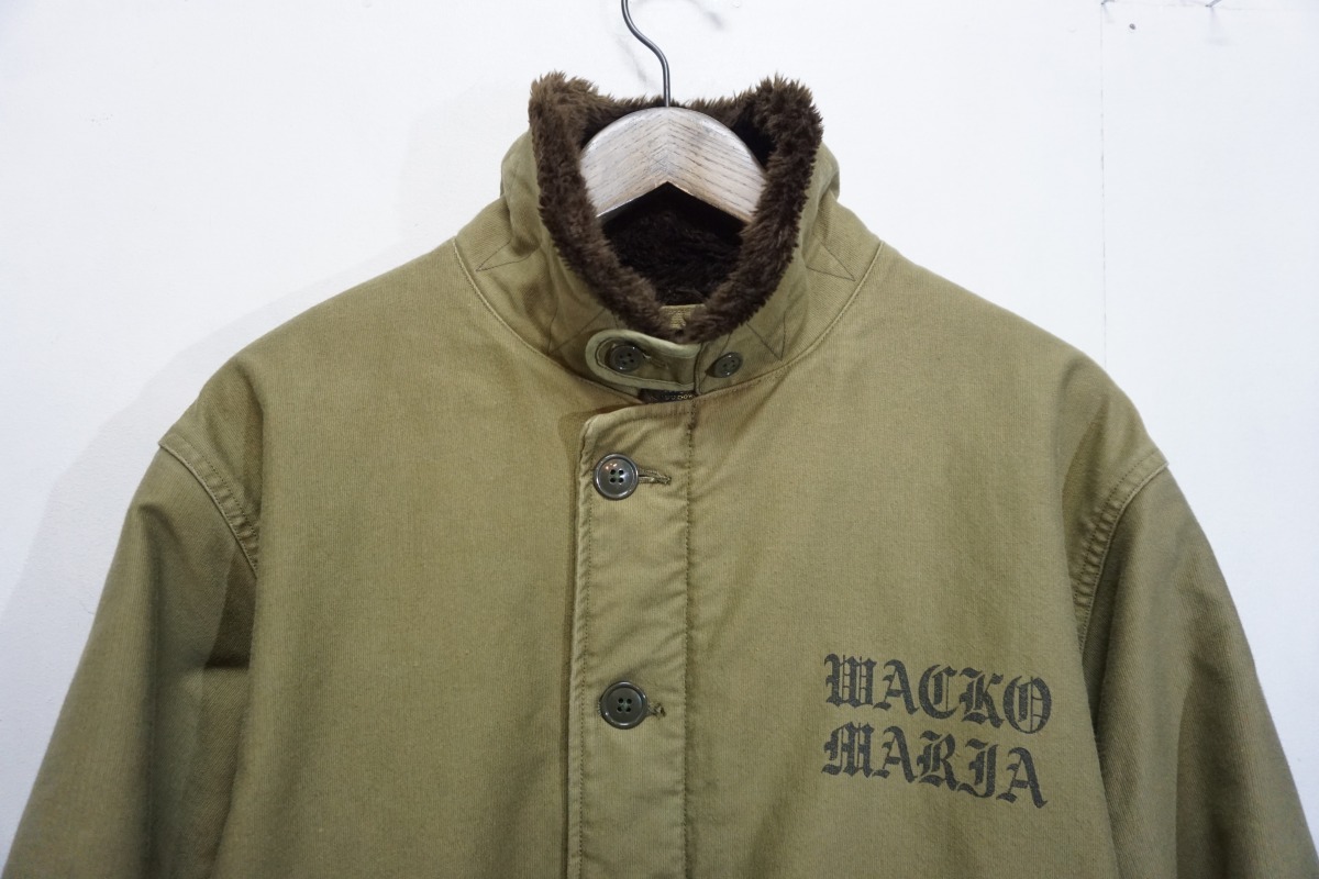 美品 正規 22AW WACKO MARIA ワコマリア N-1 DECK JACKET フロント