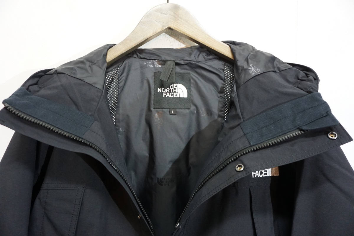 新品正規 22AW THE NORTH FACE ザノースフェイス Mountain Light Jacket マウンテン ライト ジャケット ナイロン NP62236 黒 L 本物 207N▲_画像4