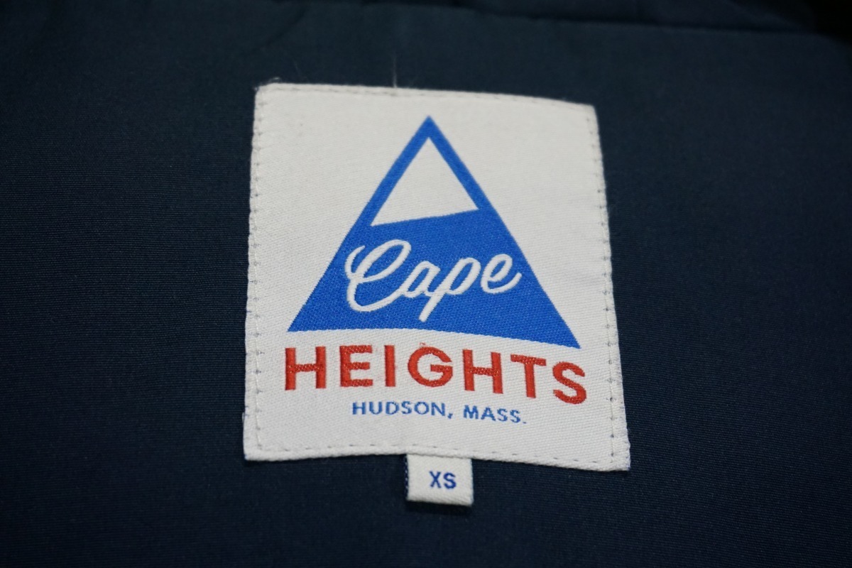  beautiful goods regular CAPE HEIGHTS cape heights EASTFORD Mod's Coat military down nylon jacket navy blue XS genuine article 1120M^