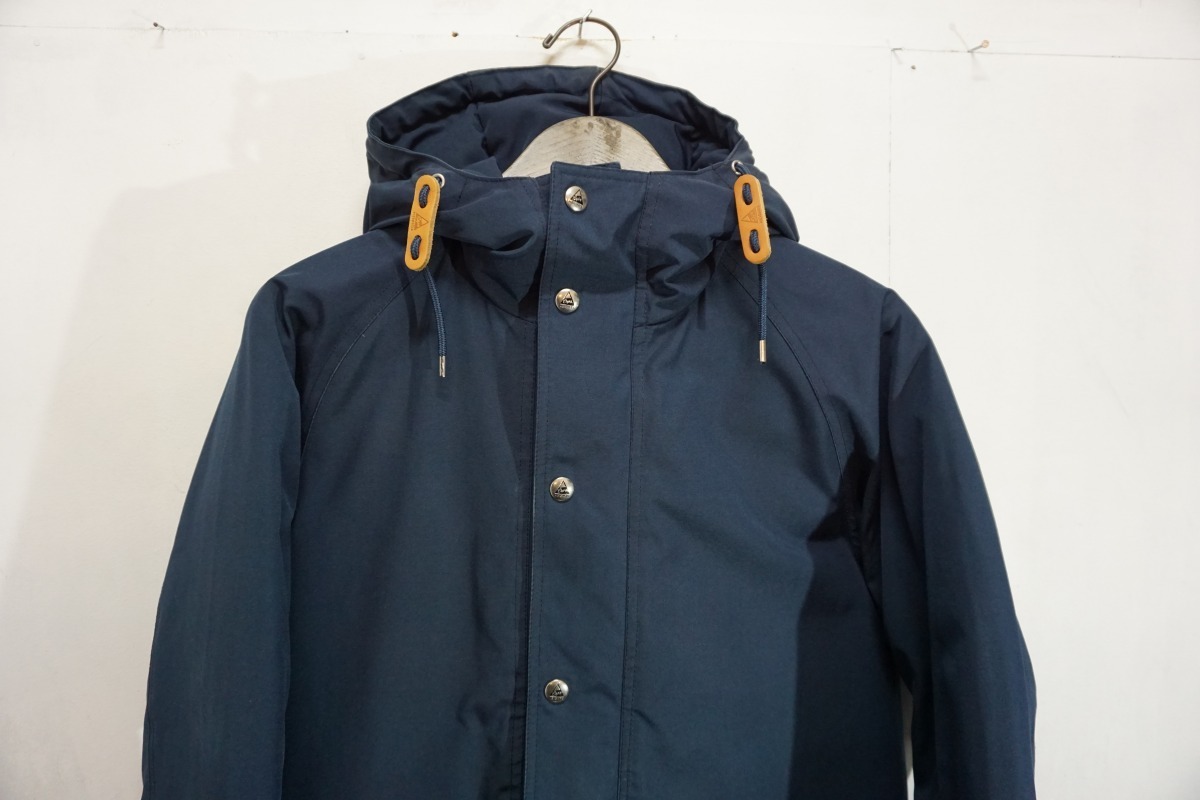  beautiful goods regular CAPE HEIGHTS cape heights EASTFORD Mod's Coat military down nylon jacket navy blue XS genuine article 1120M^