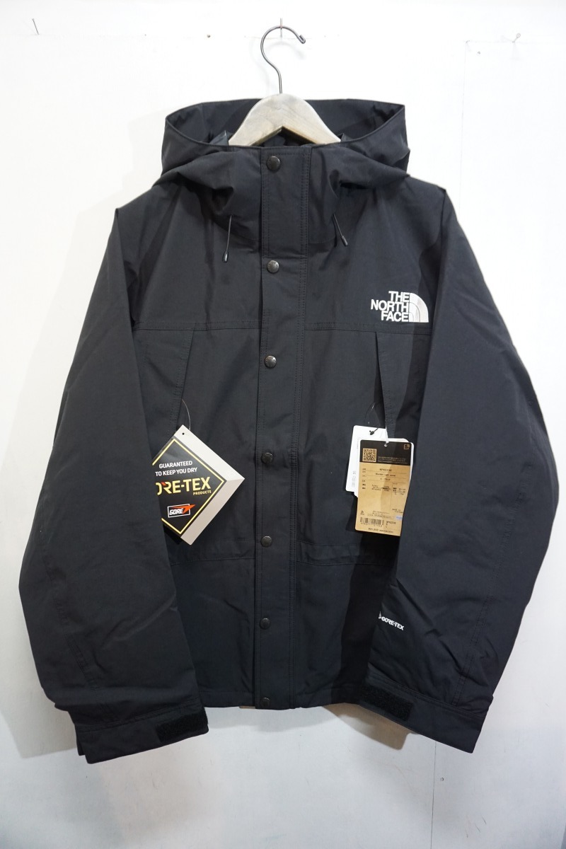 新品正規 22AW THE NORTH FACE ザノースフェイス Mountain Light Jacket マウンテン ライト ジャケット ナイロン NP62236 黒 L 本物 207N▲_画像1