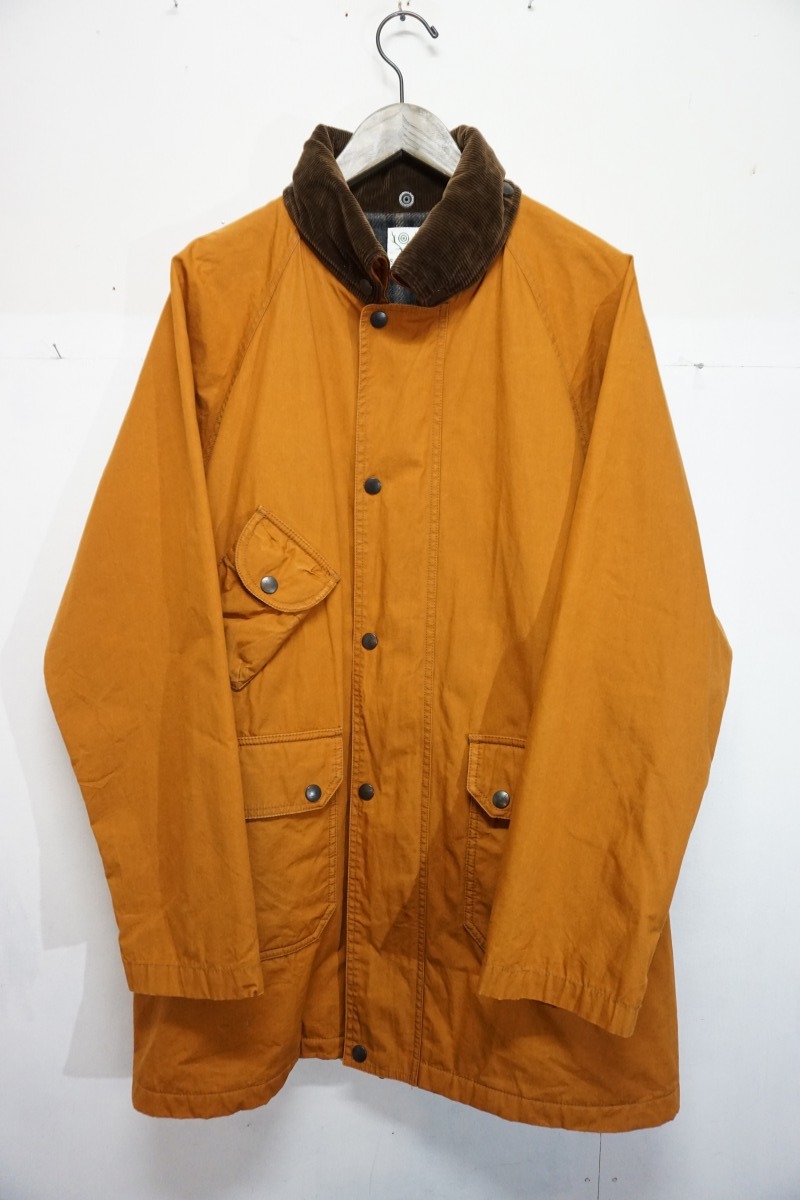 美品正規 South2 West8 サウス2 ウエスト8 Carmel Coat Paraffin Coating カーメル コート パラフィン コーティング ジャケット 茶L 208N▲_画像1