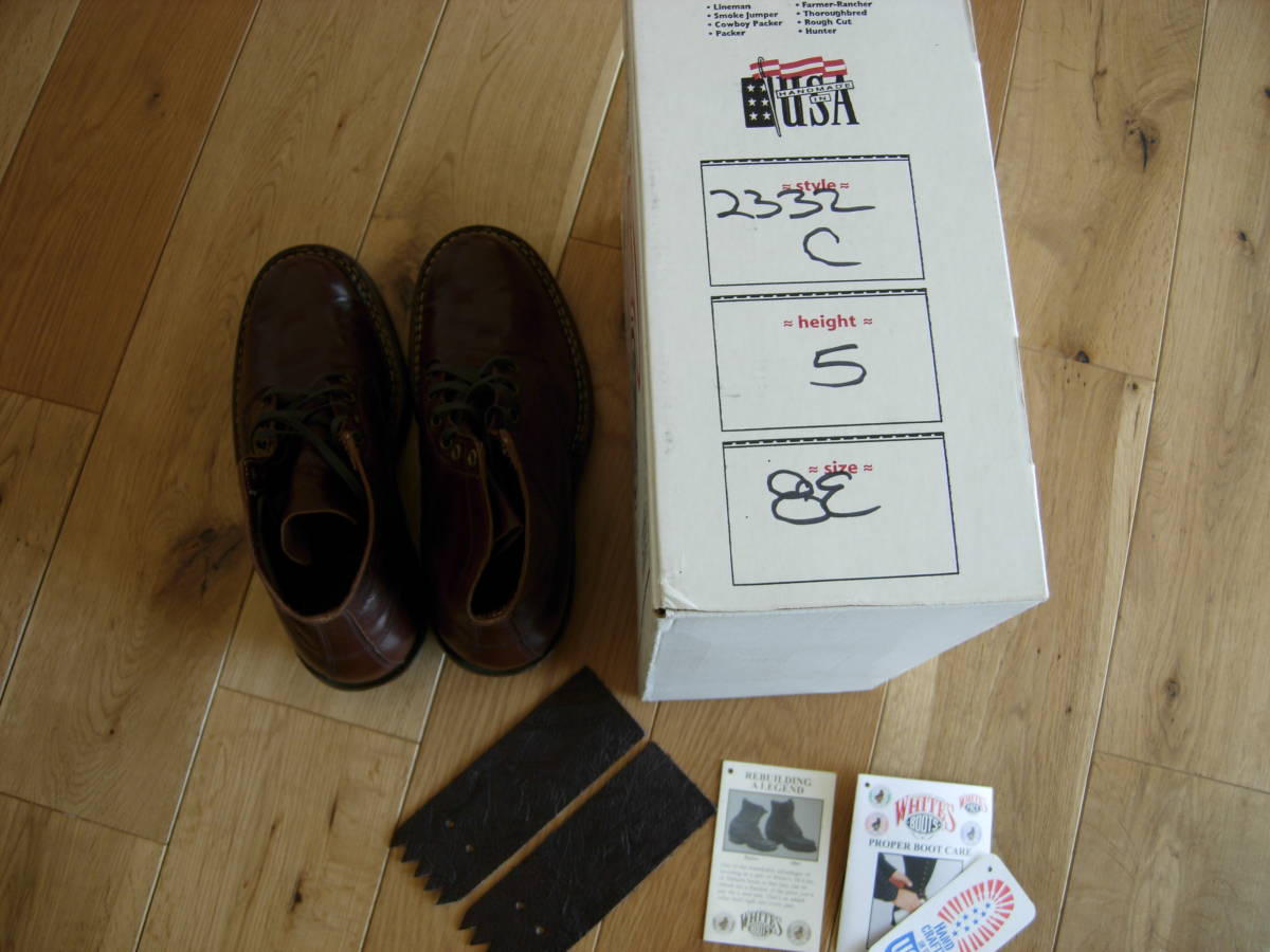 white's ホワイツ ブーツ セミドレス semidress Water Buffalo ウォーターバッファロー 8E ウエスコ redwing_画像8