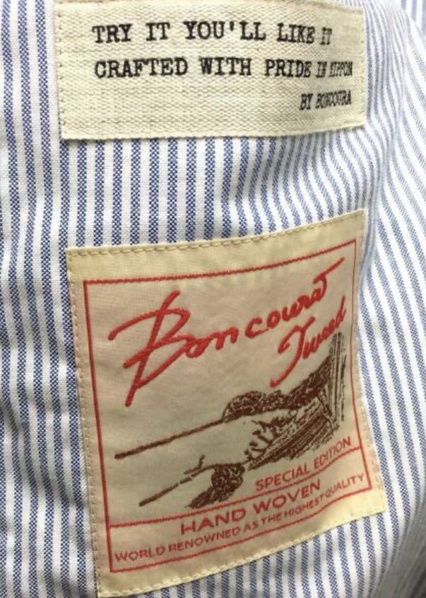 BONCOURA HAND WOVEN TWEED JACKET size42 ボンクラ ツイード