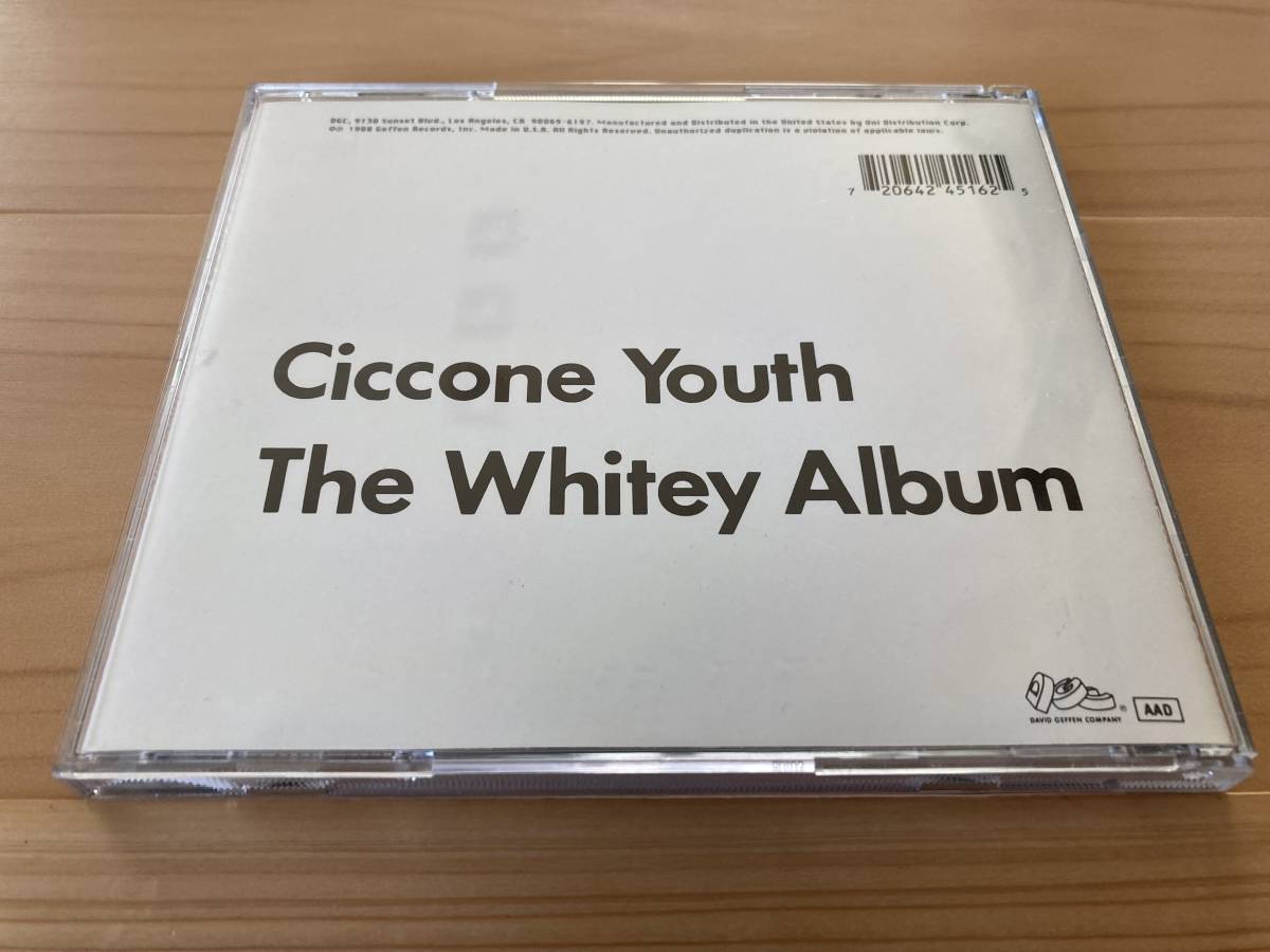 【Sonic Youth (ソニックユース) 覆面プロジェクト】Ciccone Youth (チコーネユース) “The Whitey Album” / オリジナル音質 / 1989年作品_画像3