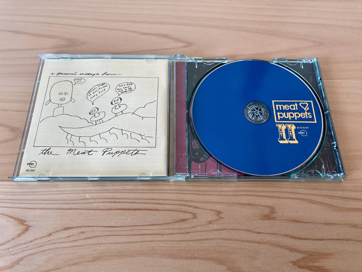 【デジタルリマスター盤】Meat Puppets II (ミートパペッツ) / Nirvana (ニルヴァーナ) 共演 / バンド代表作 / ロックの名盤 / 1984年作品_画像2