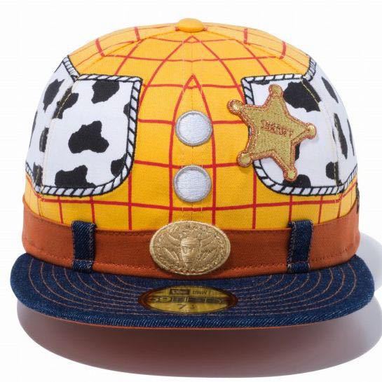 トイストーリー ニューエラ NEW ERA キャップ帽子 59FIFTY 7 1/2 59.6cm ディズニー ピクサー ウッディー バズライトイヤー Toy Story4