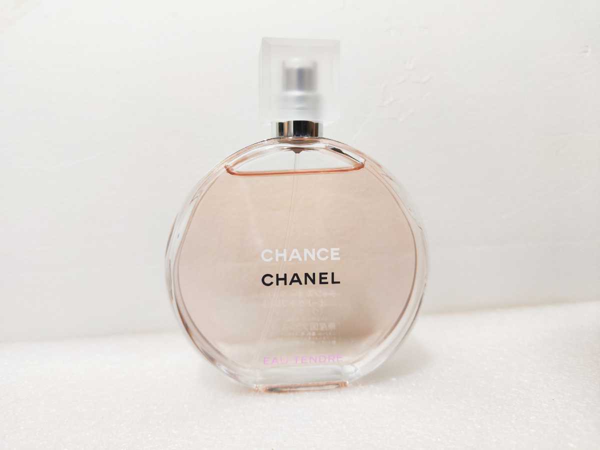 100ml【ほぼ未使用】【送料無料】CHANEL CHANCE EAU TENDER シャネル チャンス オータンドゥル EDT  ビューティー、ヘルスケア 香水、フレグランス 女性用