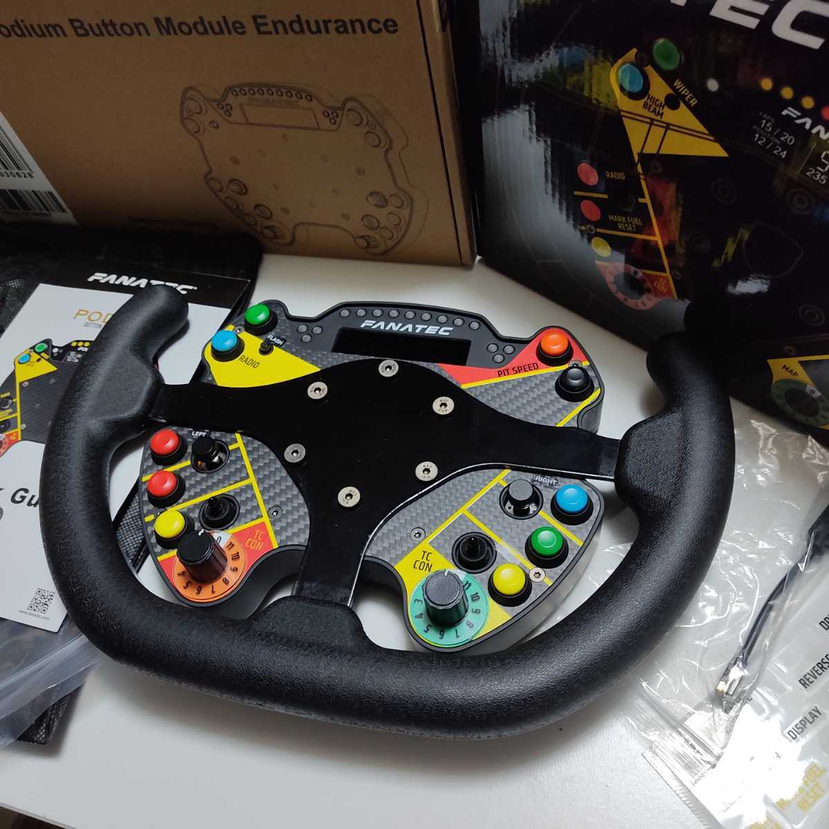 FANATEC Podium Button Module Endurance ステアリングホイールセット
