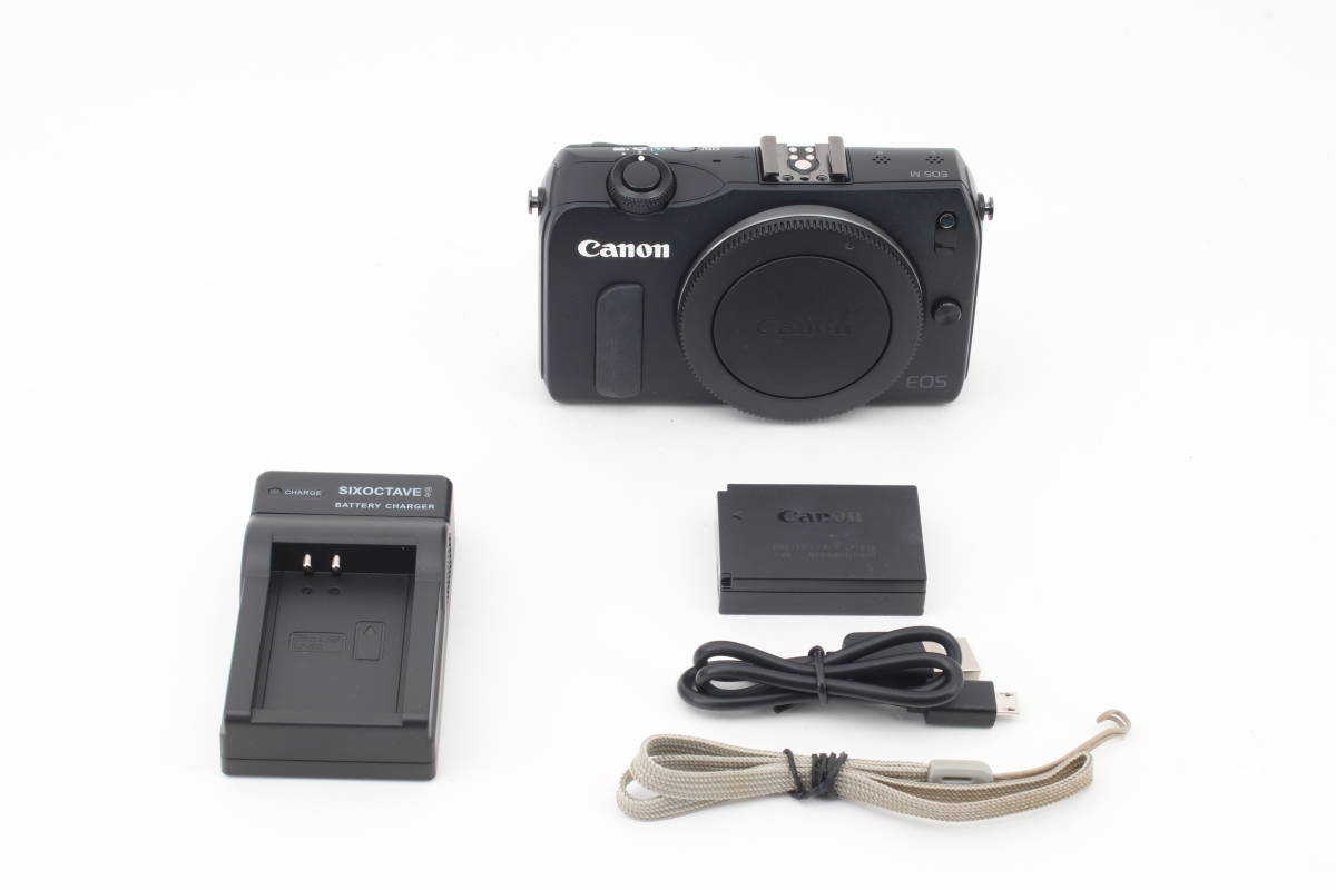 Canon ミラーレス一眼カメラ EOS M ボディ ブラック EOSMBK-BODY