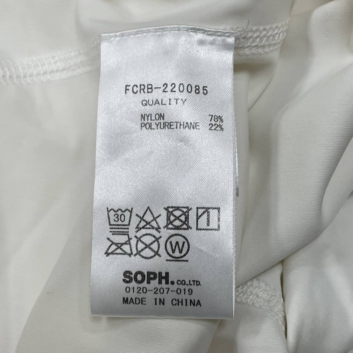 定価9900円 F C Real Bristol 22SS UNDER LAYER MOCK NECK TOP