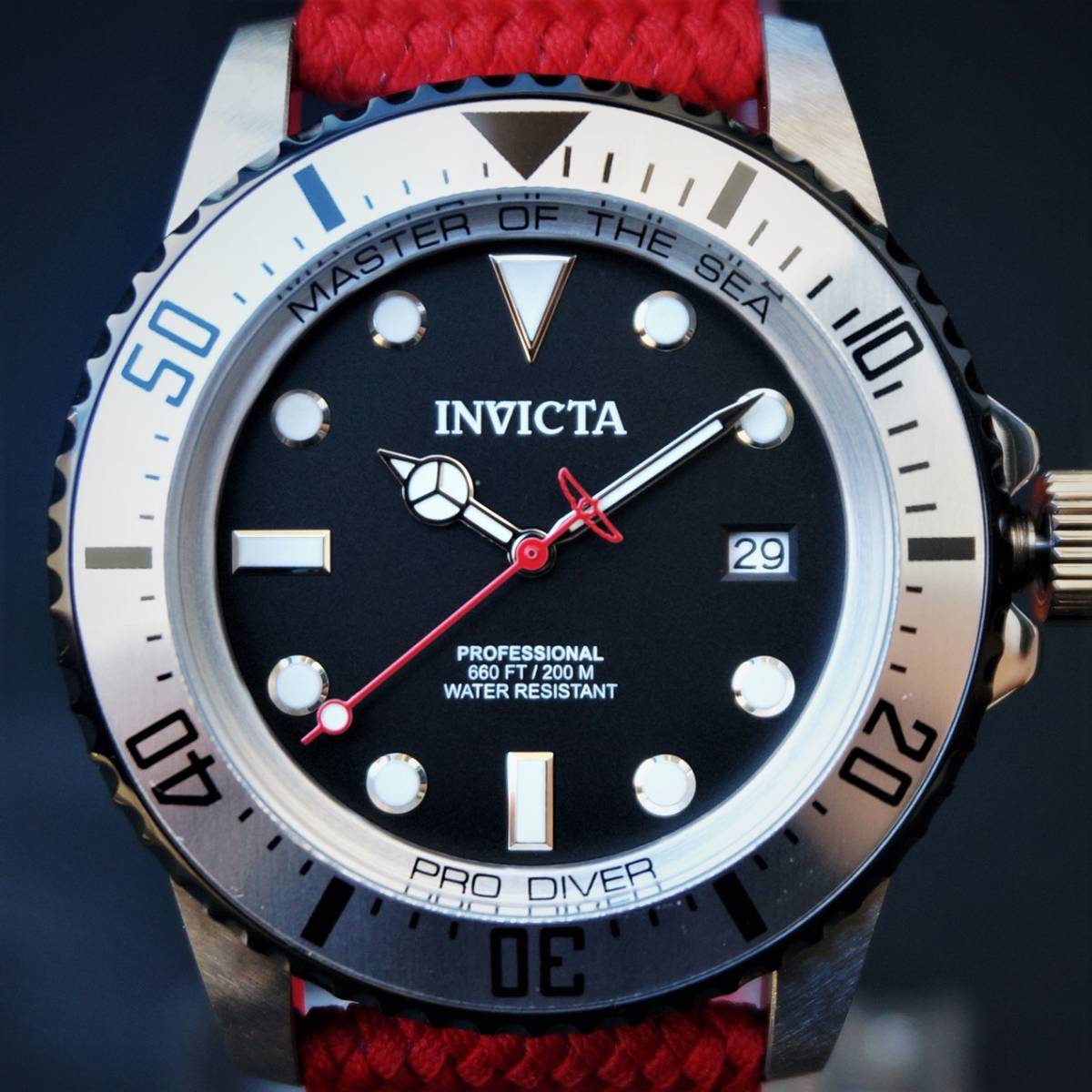 Invicta インビクタ『Pro Diver 35486』 自動巻き ポリエステルバンド