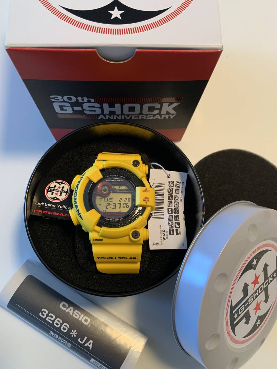 フロッグマン GF-8230E-9JR 30th Anniversary ライトニングイエロー 未