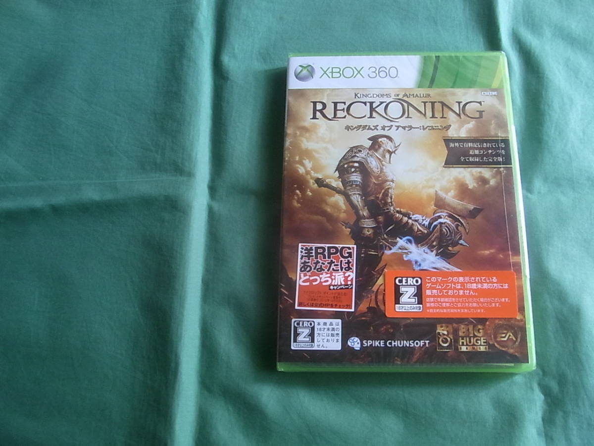 ★即決新品 マイクロソフト XBOX360 キングダムズ オブ アマラー レコニング KINGDDOMS OF AMALUR RECKONING_画像1