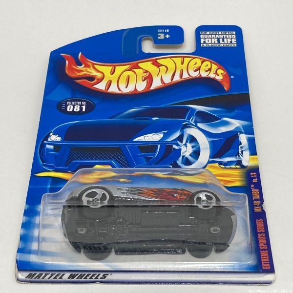 【未開封/送料230円】Hot Wheels 2001 EXTREME SPORTS SERIES No.81 MX-48 TURBO / ホットウィール シルバー HTW2205-81 /3_画像5