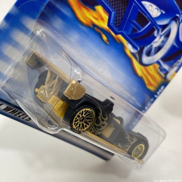 【未開封/送料230円】Hot Wheels 2001 No.208 CADILLAC LMP / ホットウィール キャデラック ブラック HTW2205-208 /2_画像4