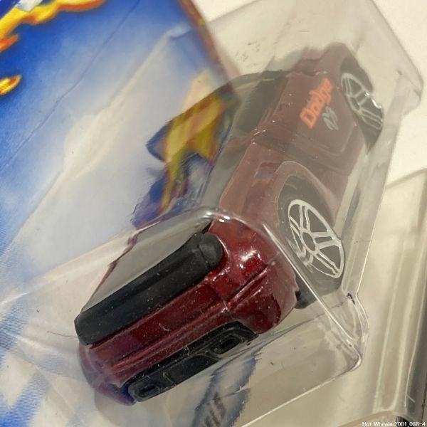 【未開封/送料230円】Hot Wheels 2001 No.88 DODGE SIDEWINDER ホットウィール ダッジ サイドワインダー レッド HTW2205-88 /2_画像4