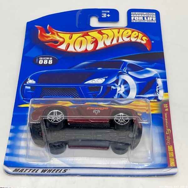 【未開封/送料230円】Hot Wheels 2001 No.88 DODGE SIDEWINDER ホットウィール ダッジ サイドワインダー レッド HTW2205-88 /2_画像5