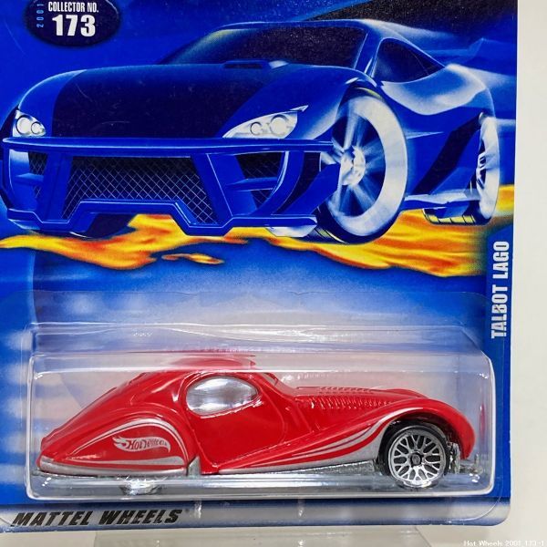 【未開封/送料230円】Hot Wheels 2001 No.173 TALBOT LAGO / ホットウィール タルボット ラーゴ レッド HTW2205-173 3/3_画像1