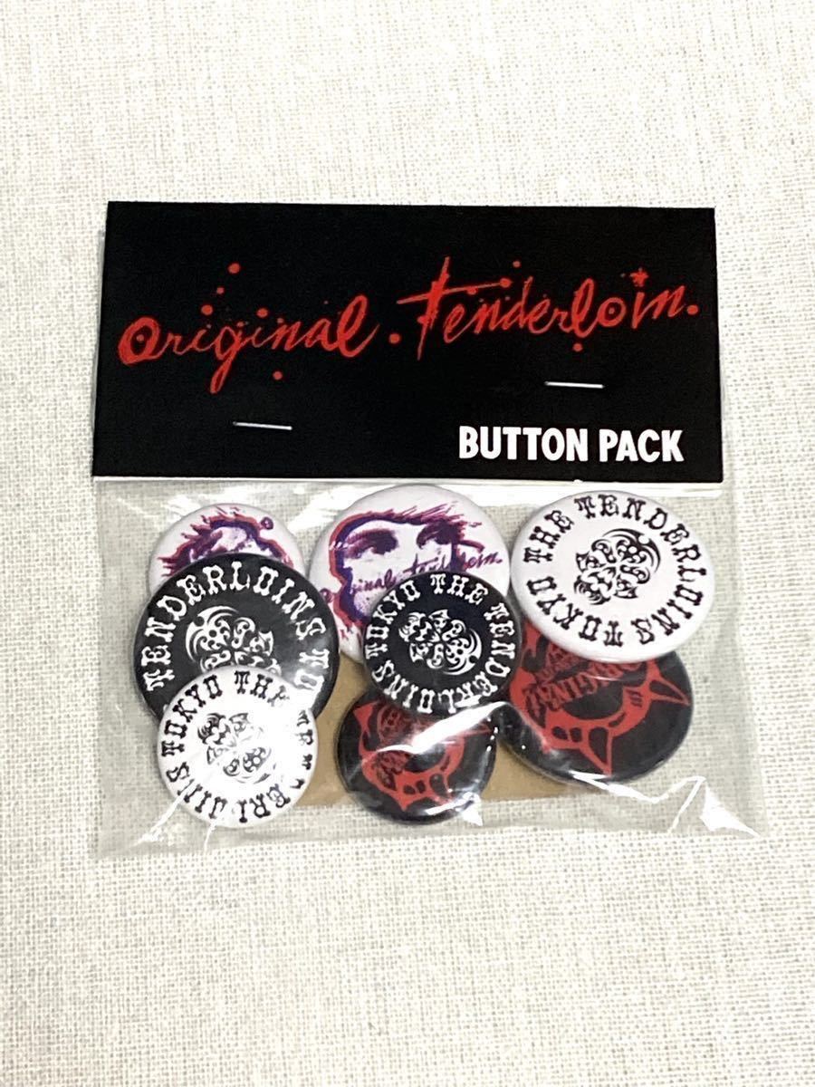[ prompt decision ]19AW new goods unopened Tenderloin BUTTON PACK D can badge set 