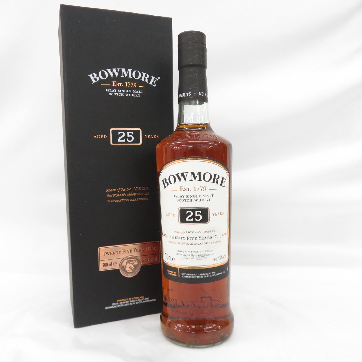 新品人気SALE ボウモア 25年 / BOWMORE 25y 43度 700ml IPQhM