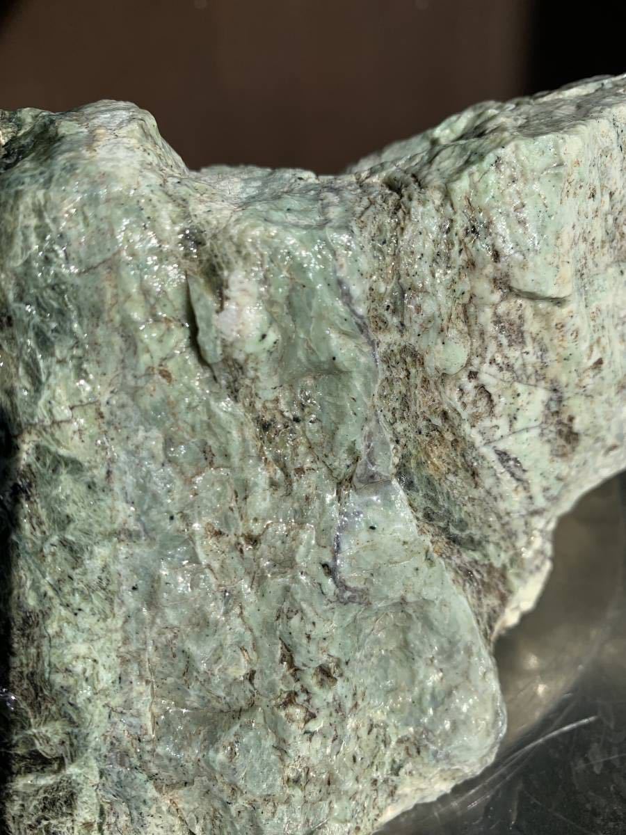3.4kg 日高翡翠 クロム透輝石-