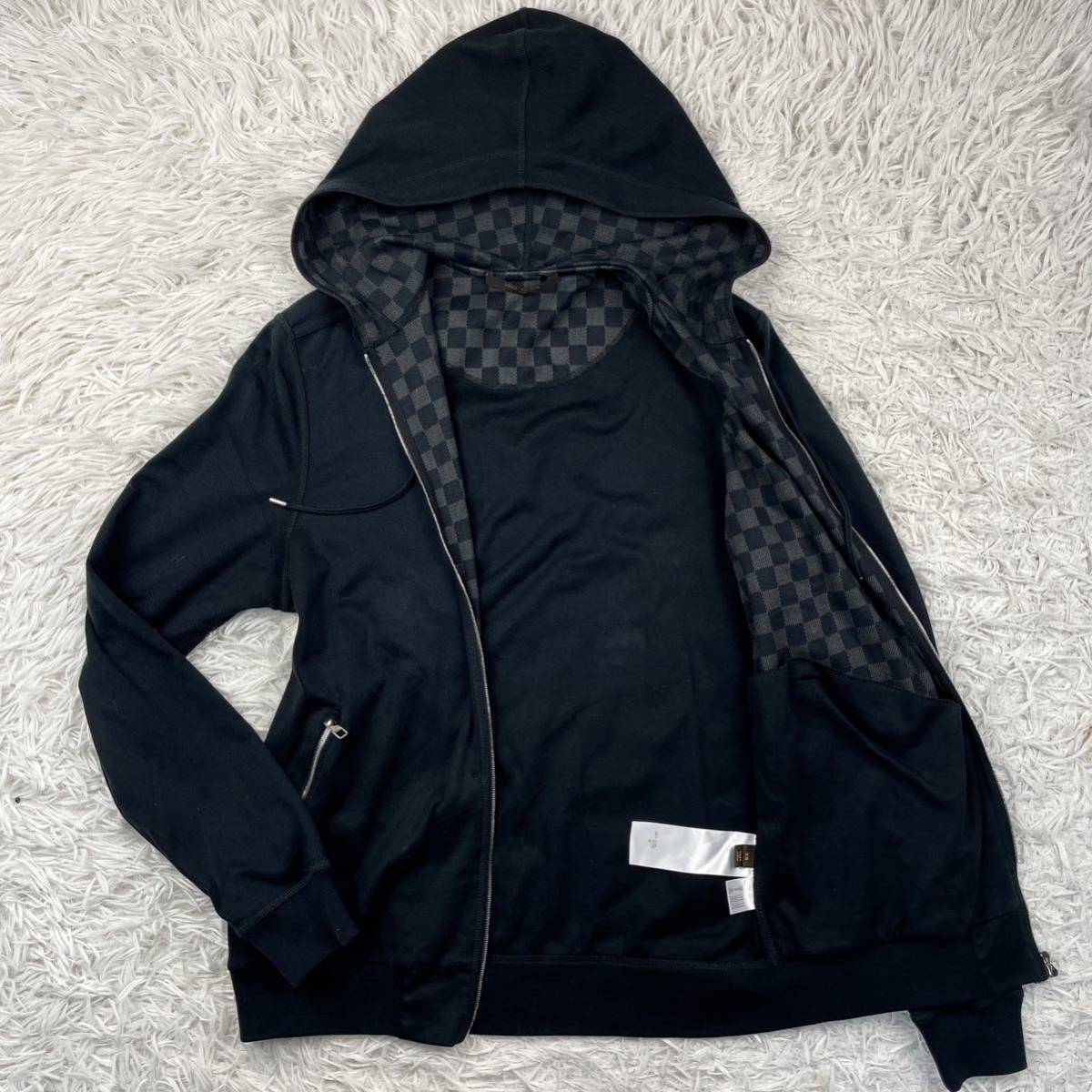 安い購入 LOUISVUITTON ルイヴィトン 希少モデル! パーカー 黒