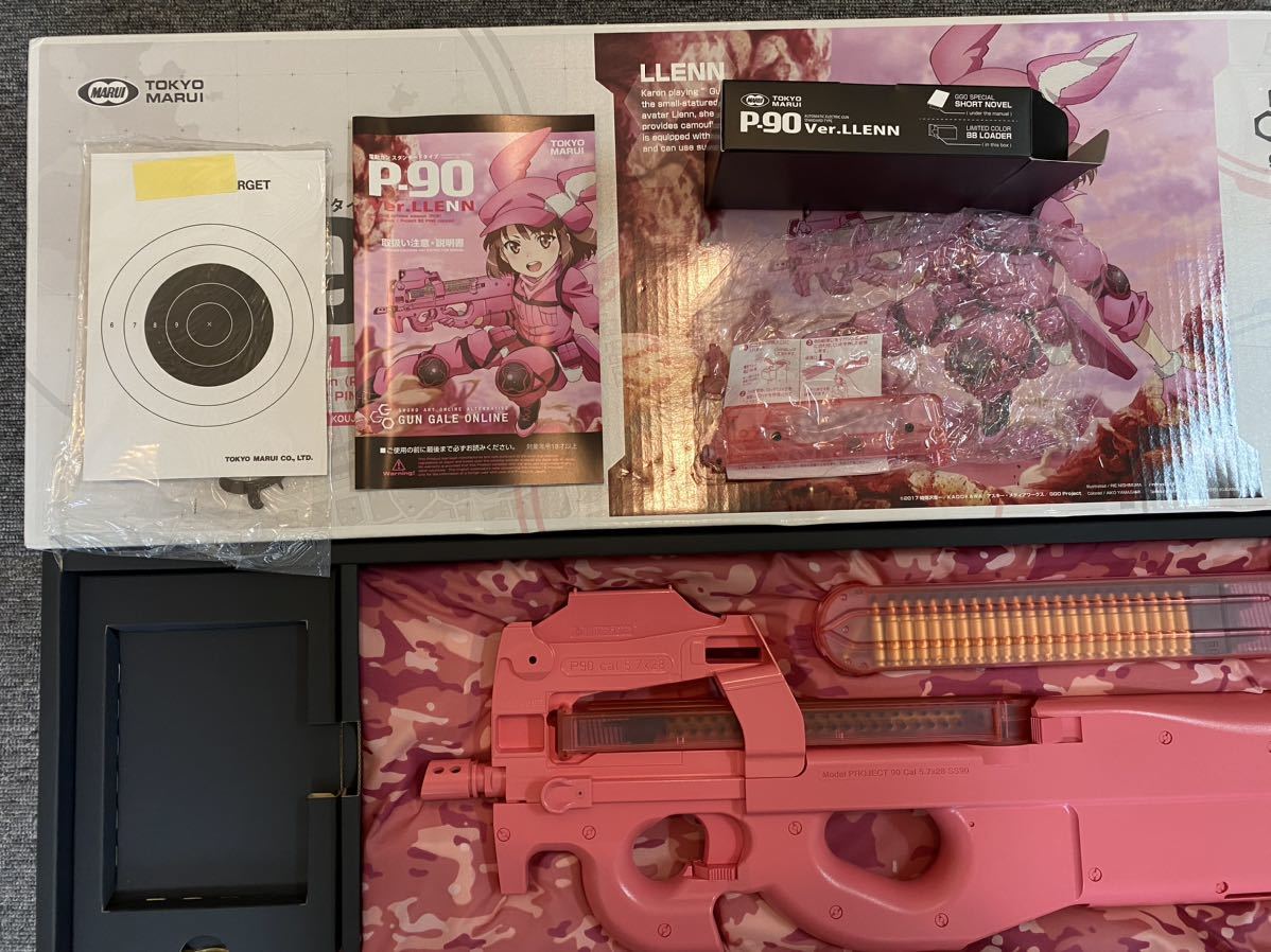 P90 ver.LLENN 東京マルイスタンダード電動ガン ガンゲイルオンライン