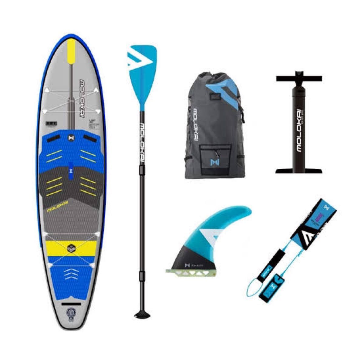 最終大幅値下げ!!MOLOKAI LIGHT AIR INFLATABLE SUP BOARD PACKAGE