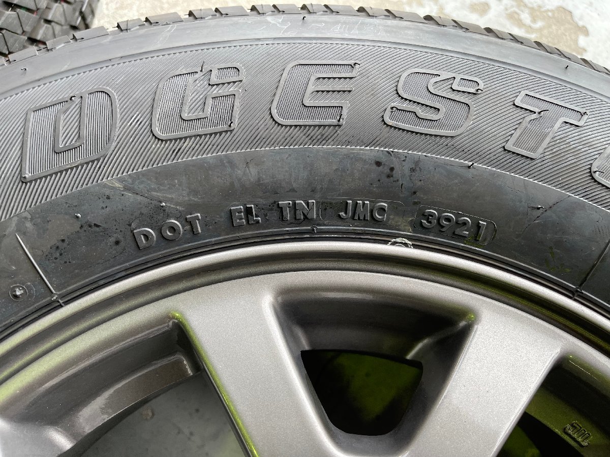 ★トレッド新横浜店★新車外し★ジムニーシエラ純正アルミ★BS DUELER H/T 195/80R15インチ★21年製★4本SET★送料無料★_画像9