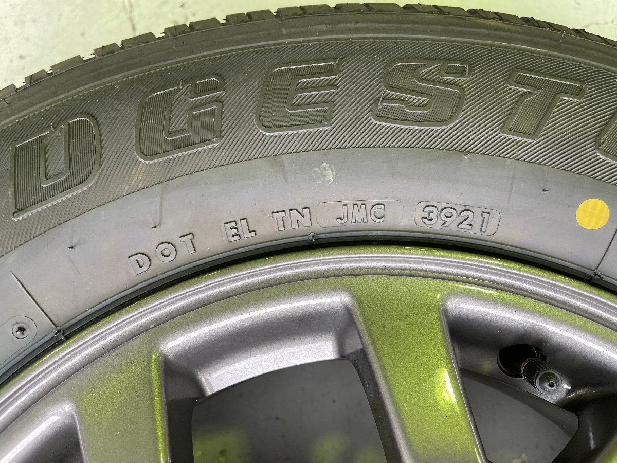 ★トレッド新横浜店★新車外し★ジムニーシエラ純正アルミ★BS DUELER H/T 195/80R15インチ★21年製★4本SET★送料無料★_画像6