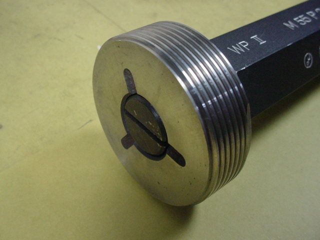 M55*2.0 GP2-WP2 ミリサイズ ネジゲージ プラグゲージ 中古品 測定器 M55*2.0 GP2-WP2 ミリサイズ ネジゲージ プラグゲージ 中古品 測定器