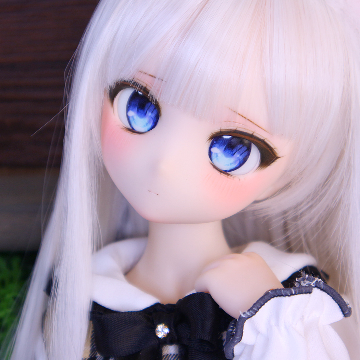 さにさにむーん】DDH-28 カスタムヘッドセミホワイト肌+ディーラー様
