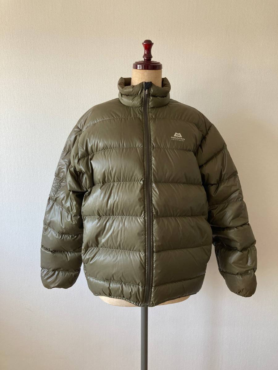 気質アップ ＊MOUNTAIN EQUIPMENT ダウンジャケット MEN'S M/カーキ