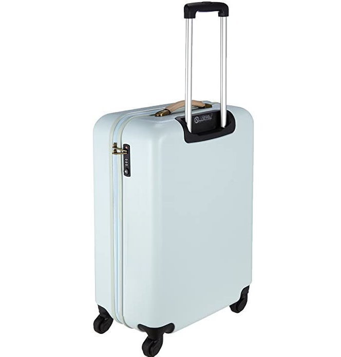 ミレスト】35Lキャリーケース ライトブルー 2.9kg バッグ 旅行用バッグ