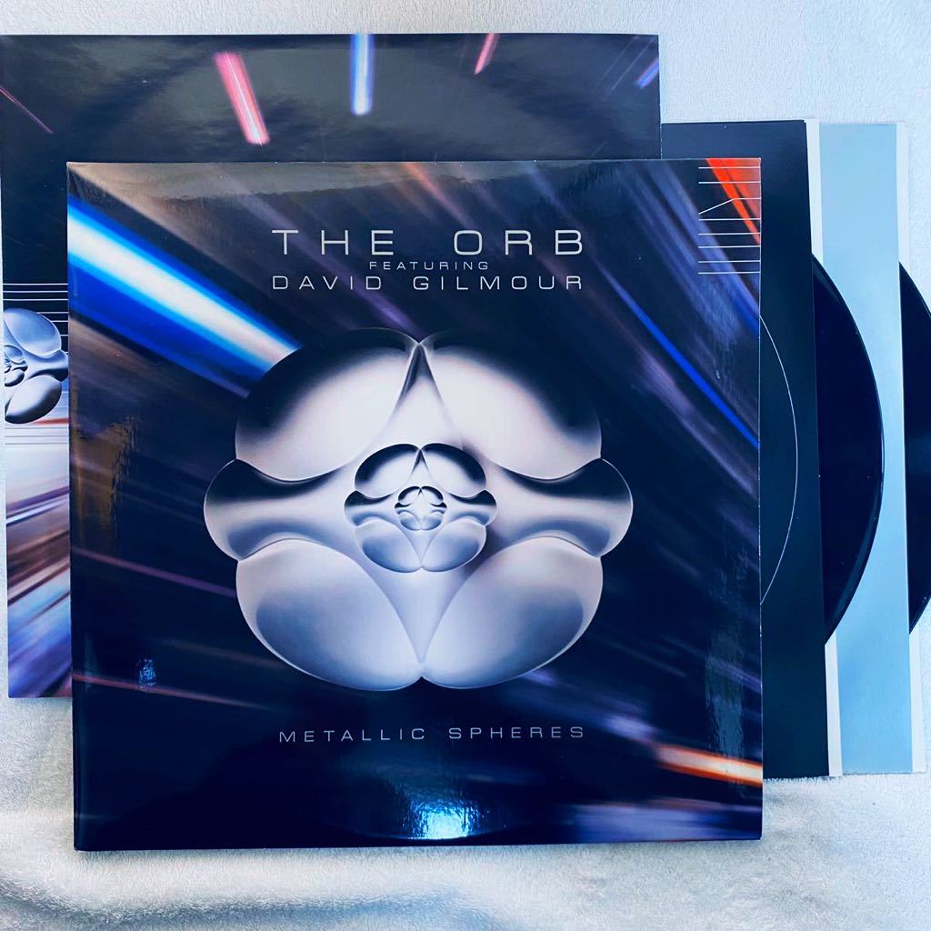【US製2LP/ 180g重量盤】The Orb Feat. David Gilmour / Metallic Spheres(2010) / ポスター付き/ Pink Floyd // Ambient_画像1