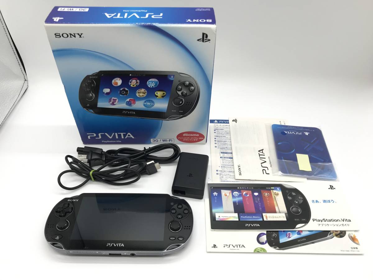 PlayStation Vita PCH-1100 3G/Wi‐Fiモデル 超熱 64.0%OFF