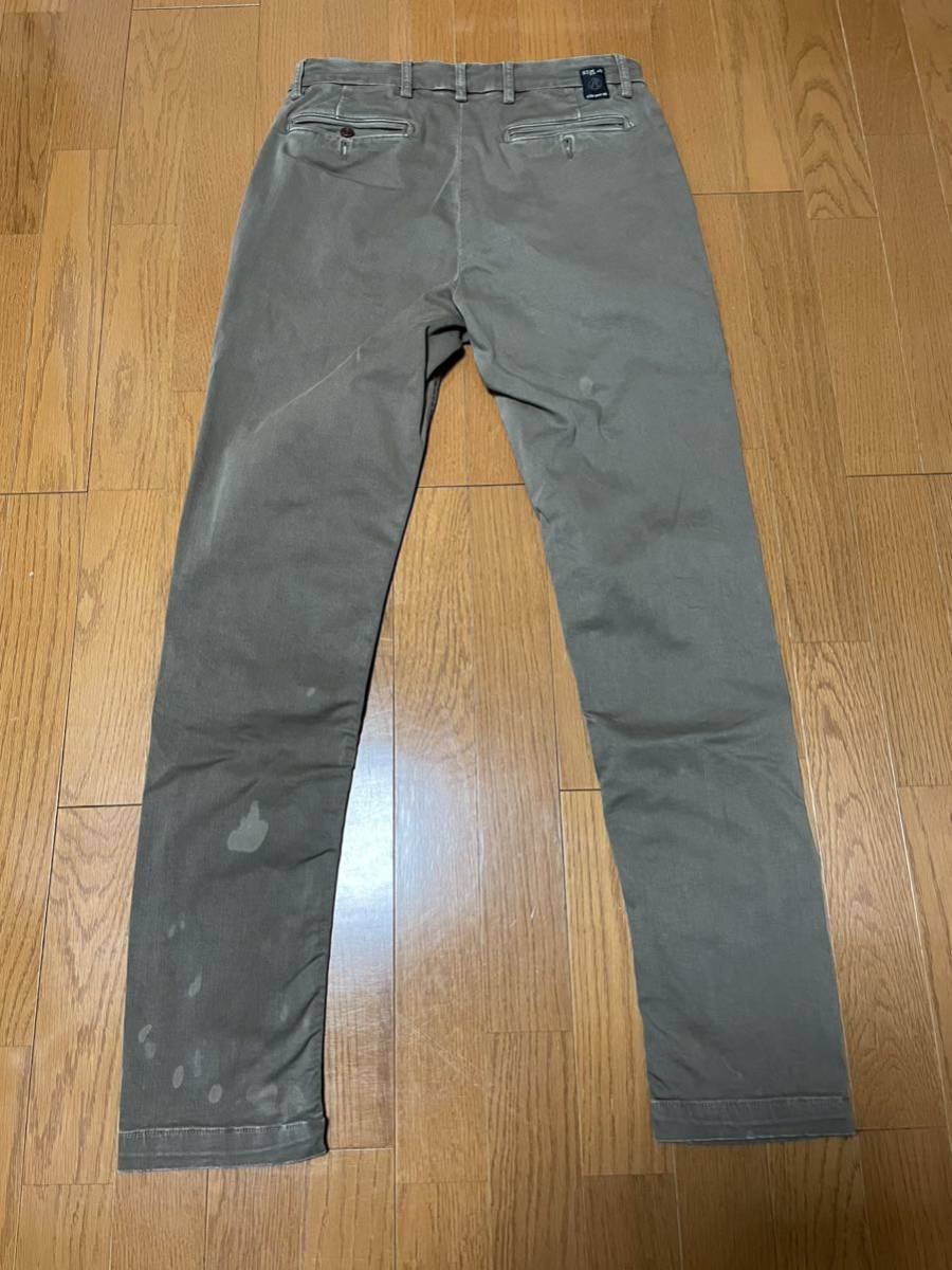 replay リプレイ　ZEUMAR 11.5OZ HYPERFLEX　スーパーストレッチチノパンツ　31インチ　カーゴパンツ_画像7