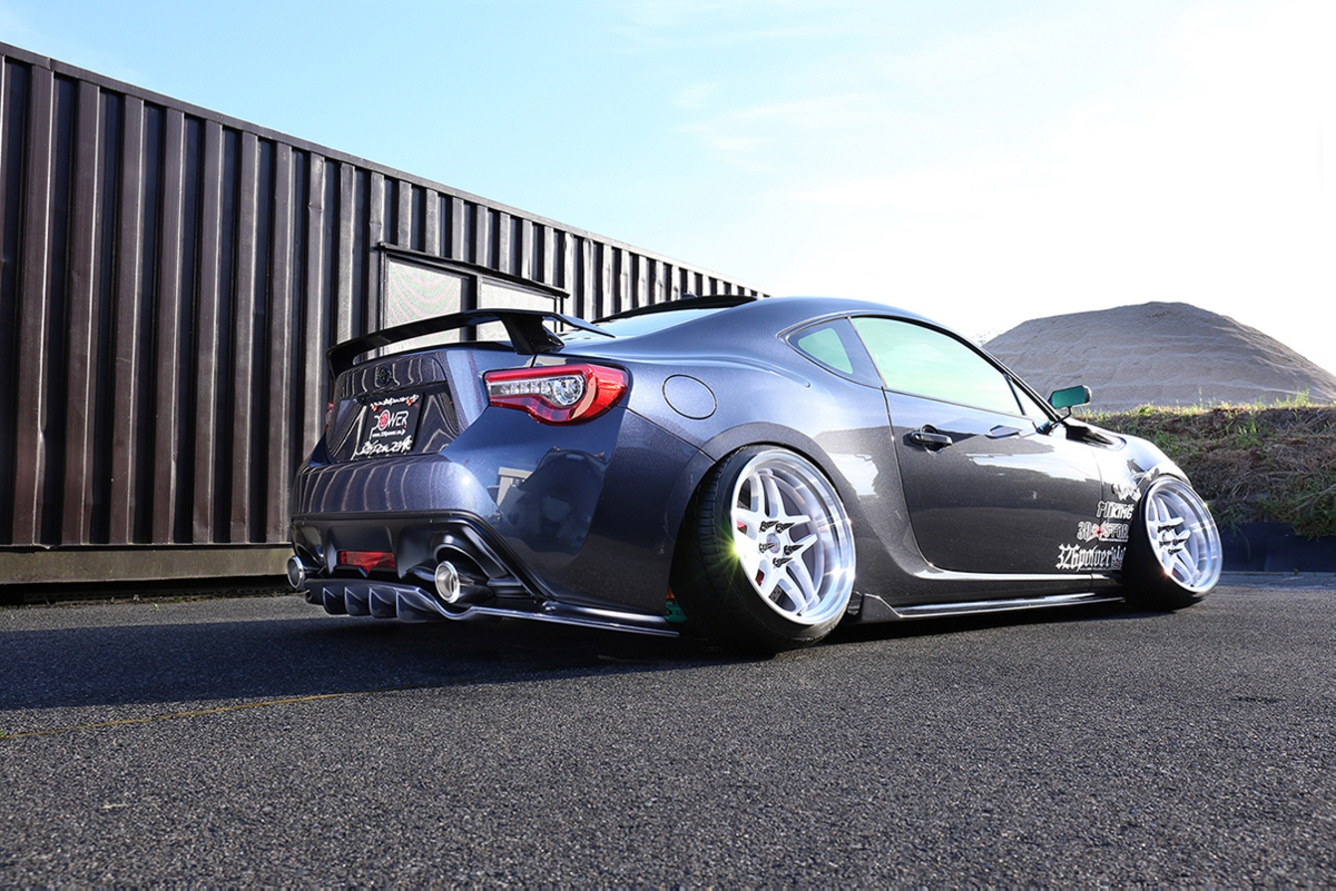 326POWER 3D☆STAR　TOYOTA 86後期 3点SET フロントアンダースポイラー/サイドアンダースポイラー/リアアンダースポイラー ★新品★即決1_画像8