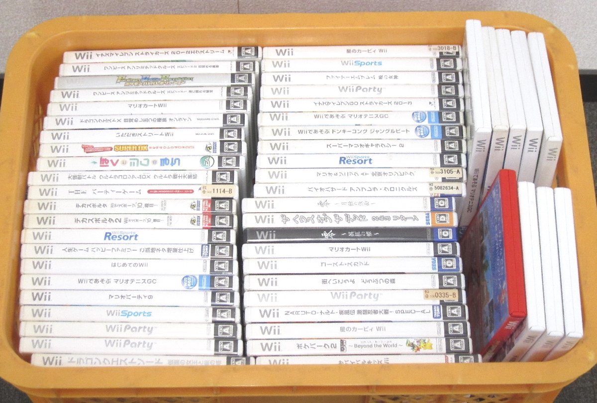 Yahoo!オークション - Wii ゲームソフト 大量 まとめ 100本 Yahoo!オークション - Wii ゲームソフト 大量 まとめ 100本