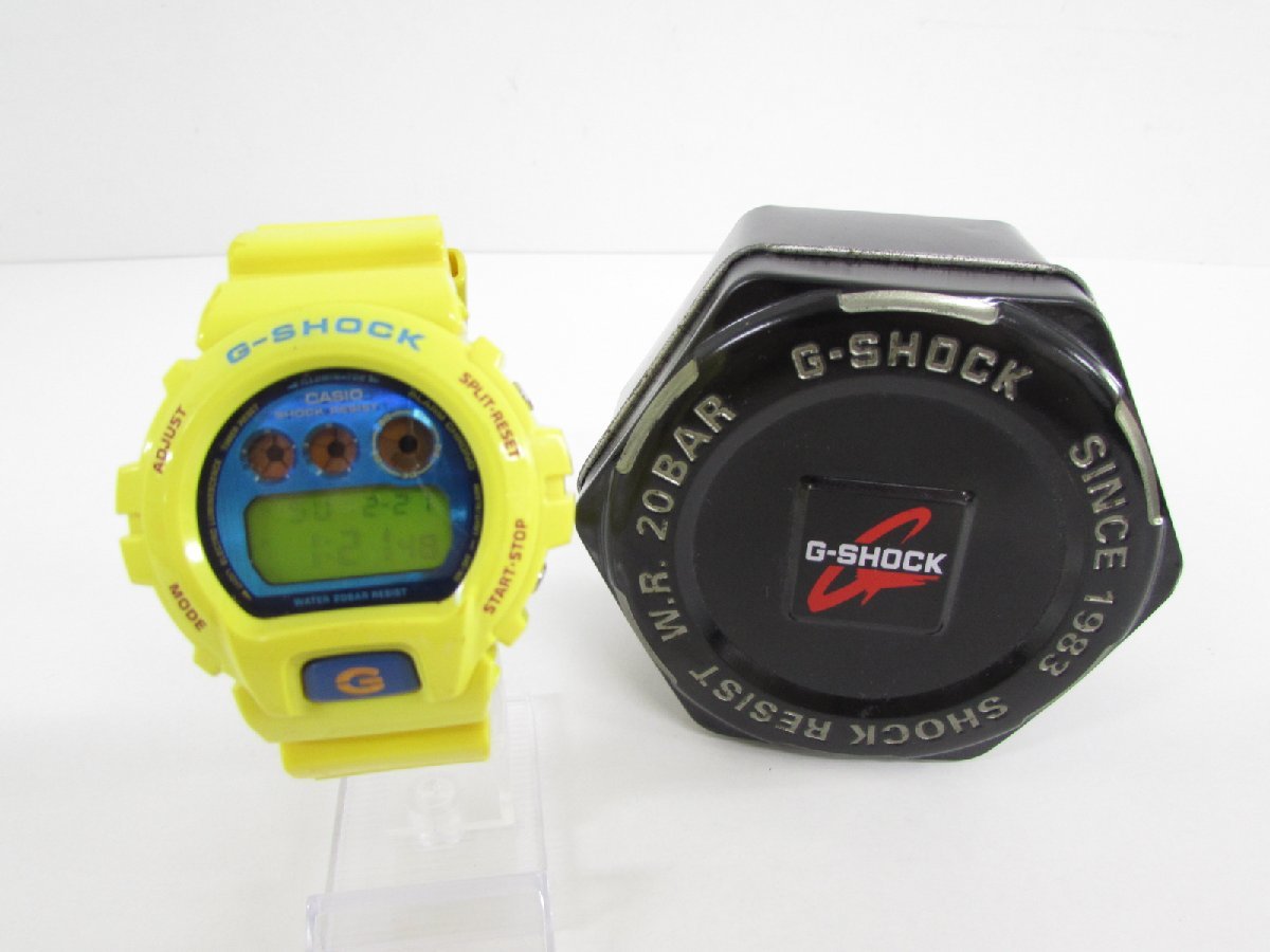 CASIO カシオ G-SHOCK G-ショック DW-6900PL デジタル 腕時計 ▼AC23749