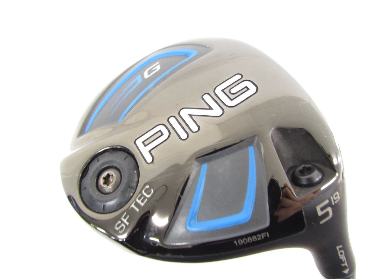PING ピン G SF TEC フェアウェイウッド 5W 19° ゴルフクラブ