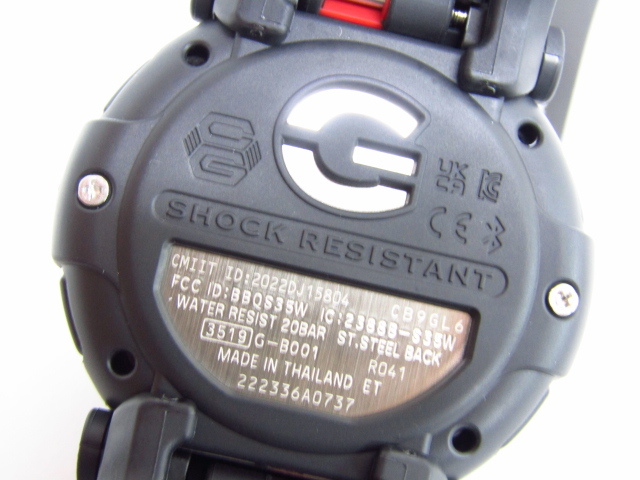 未使用 CASIO カシオ G-SHOCK G-ショック G-B001MVA-1JR デジタル 腕時計 ▼AC23722_画像8