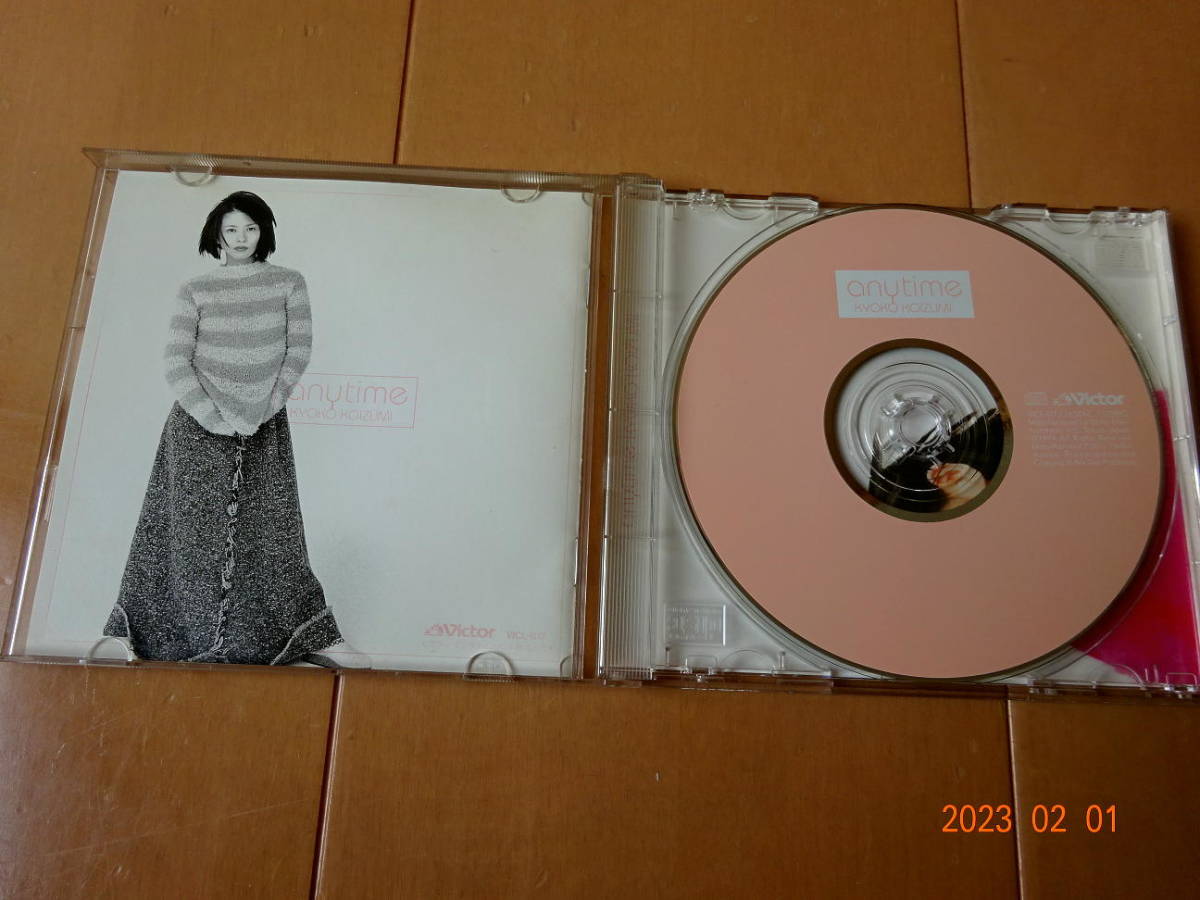 ●CD Anytime KYOKO KOIZUMI 小泉今日子●c送料130円_画像3