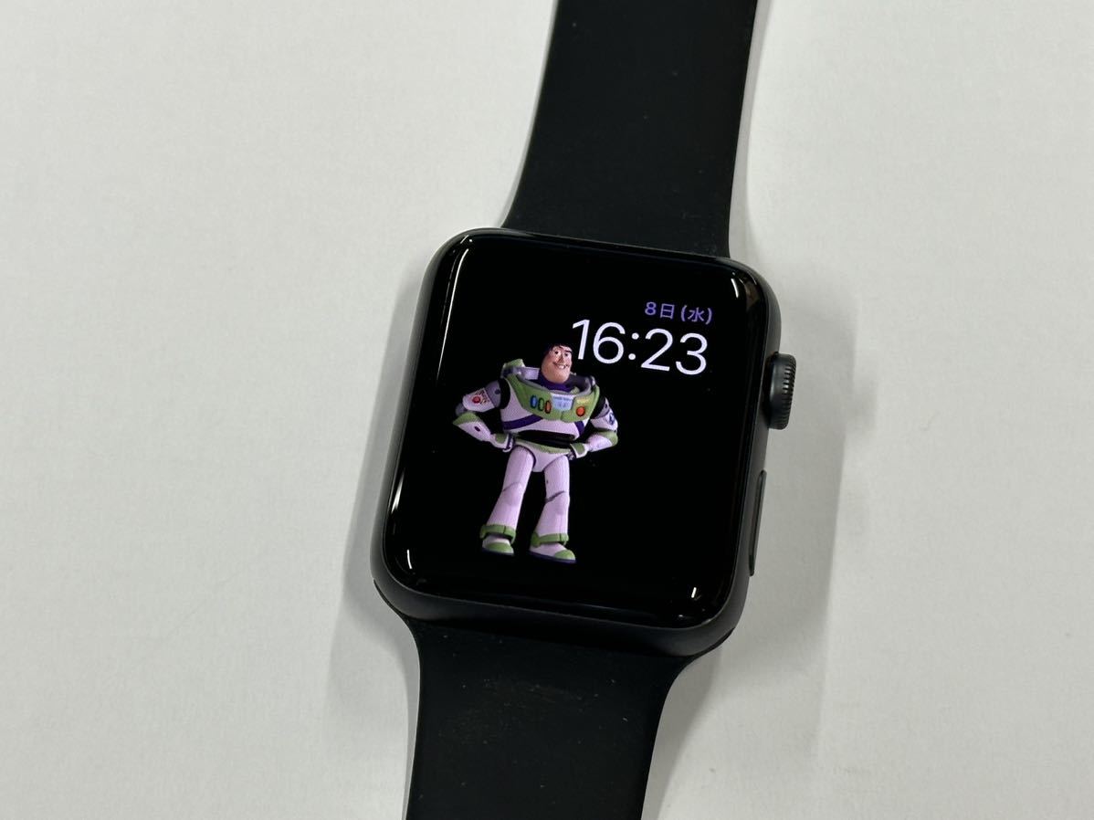 休み Apple アップル Watch Series 3 GPS + Cellular 42mm スペース