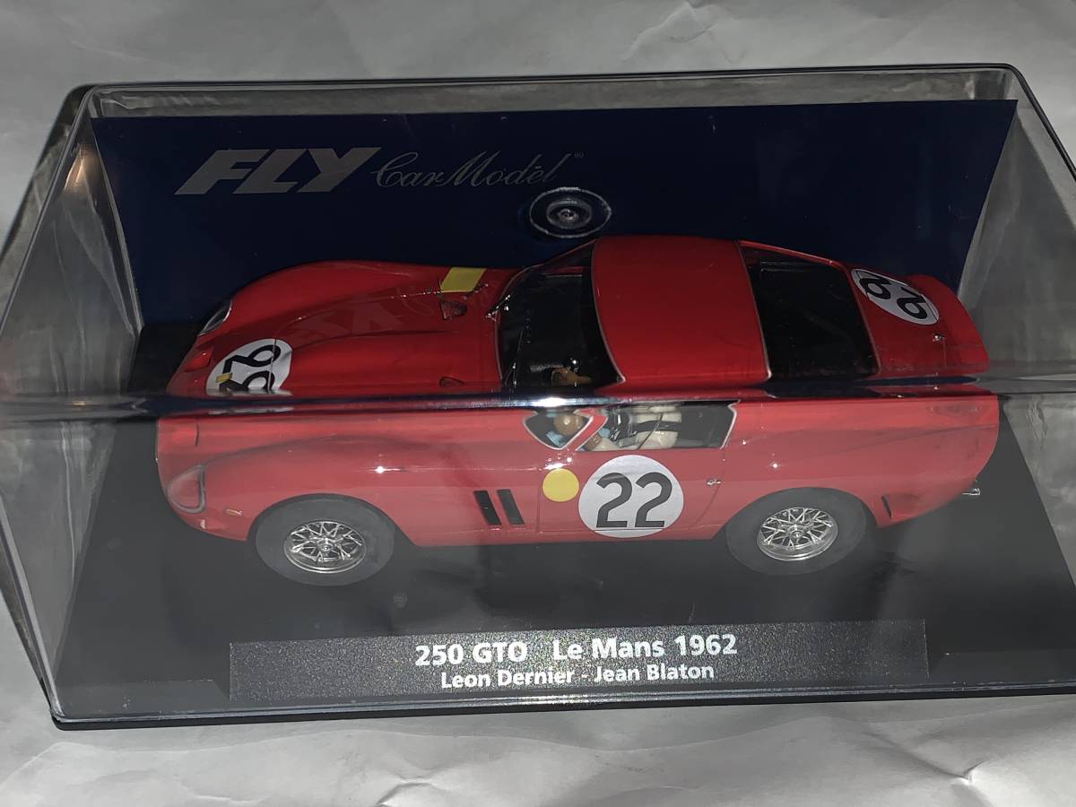 FLY　フェラーリ250GTO　ル・マン1962　スロットカー　used 良品