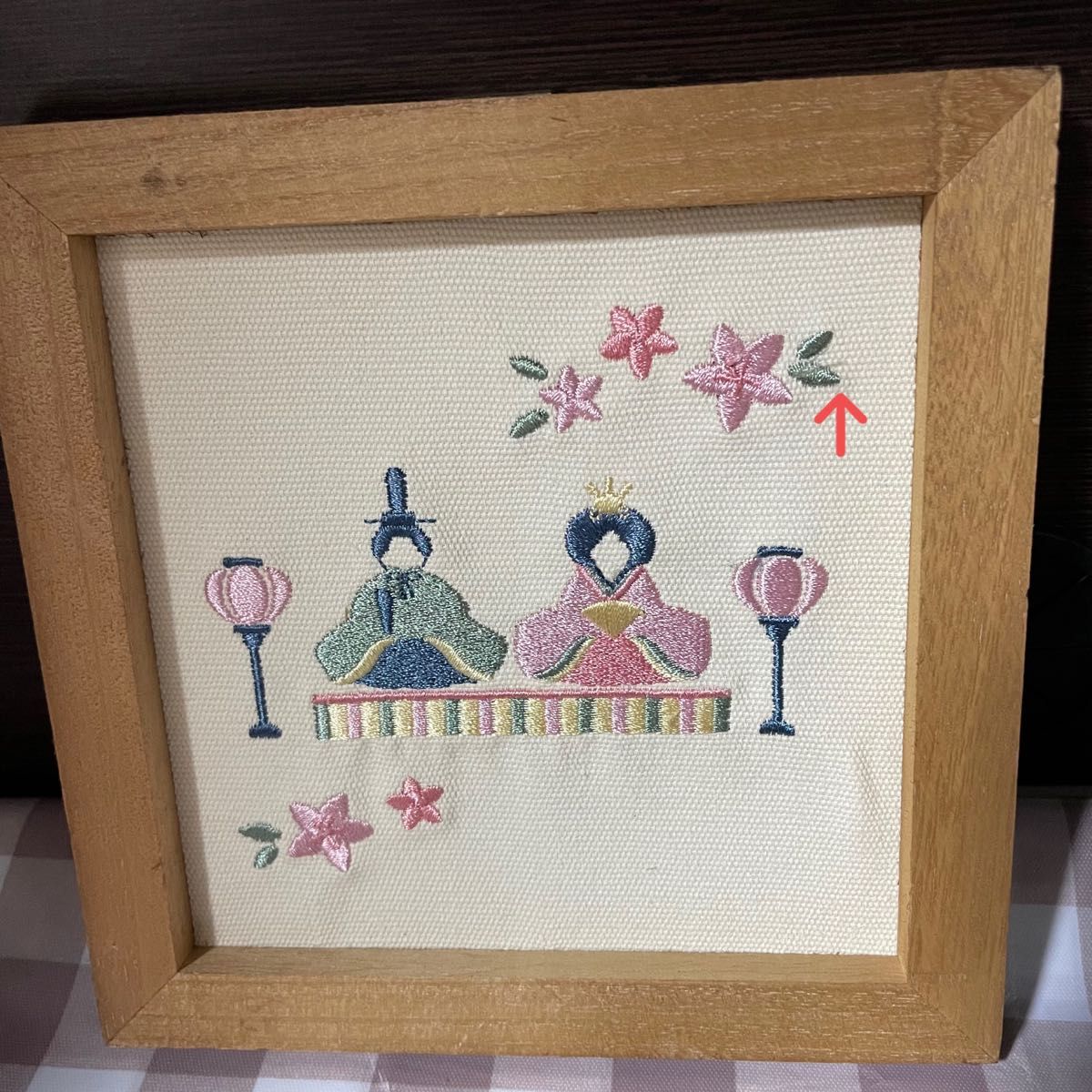 salut (サリュ) 【ひな祭り】雛人形刺繍パネル&吊るし飾り刺繍 salut (サリュ) 【ひな祭り】雛人形刺繍パネル&吊るし飾り刺繍