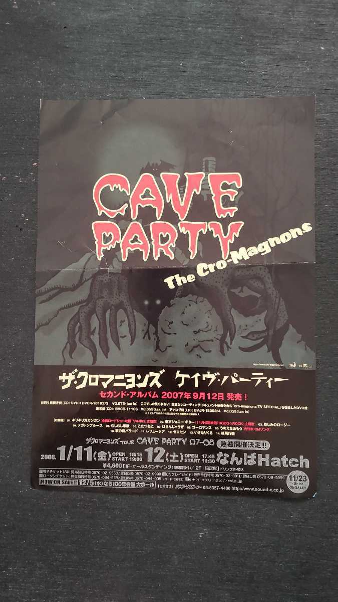 ☆未使用☆特典付き クロマニヨンズ CAVE PARTY アナログ レコード-
